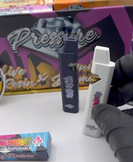 Pressure disposable vape