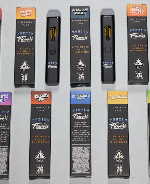 Frozen Flavors Disposable Vape