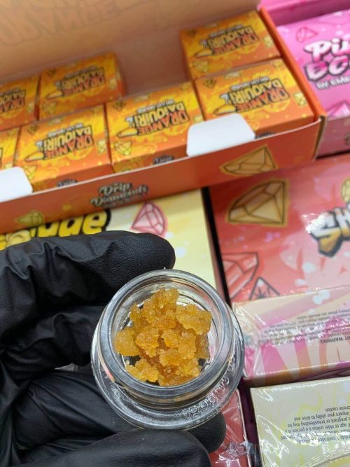 Drip diamonds wax