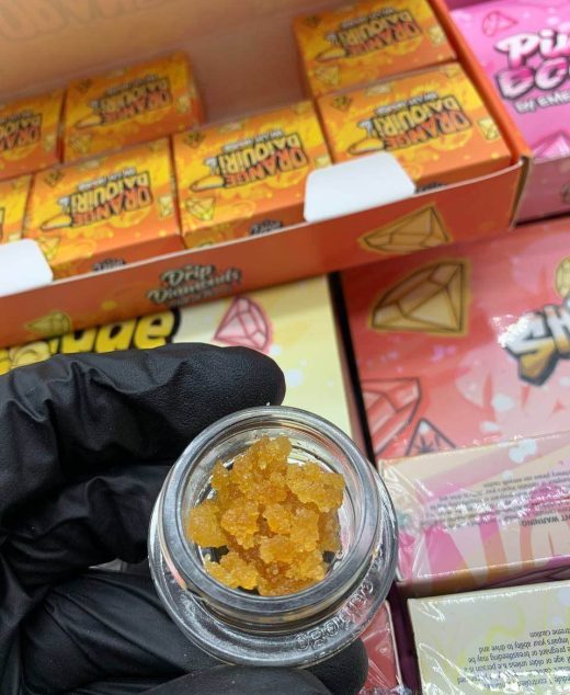 Drip diamonds wax